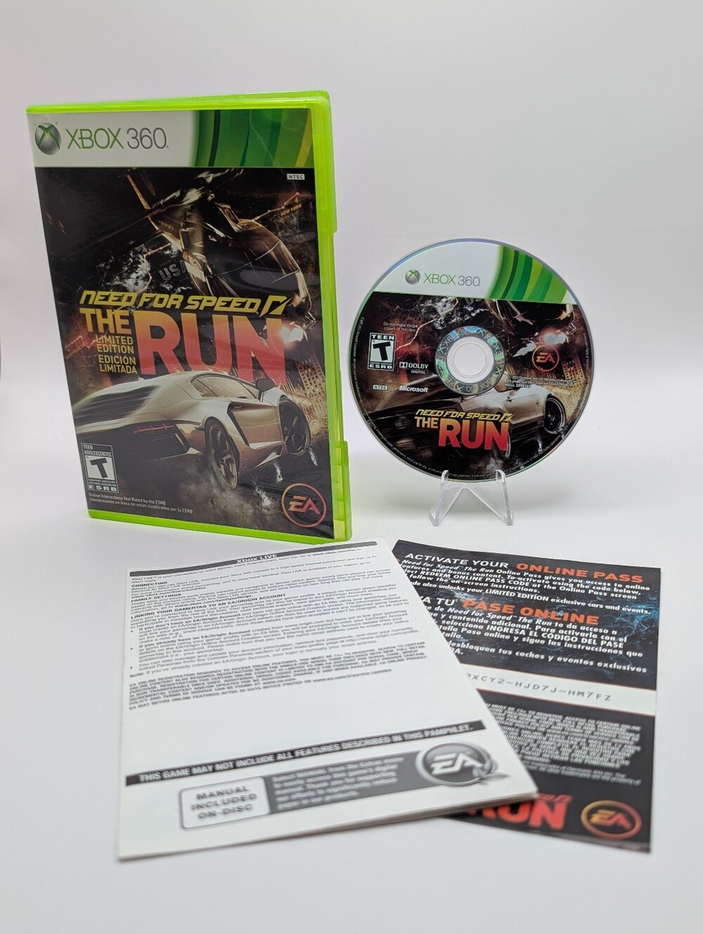 Need for Speed The Run Limited Edition Xbox 360 - Complete In Box CIB Tested